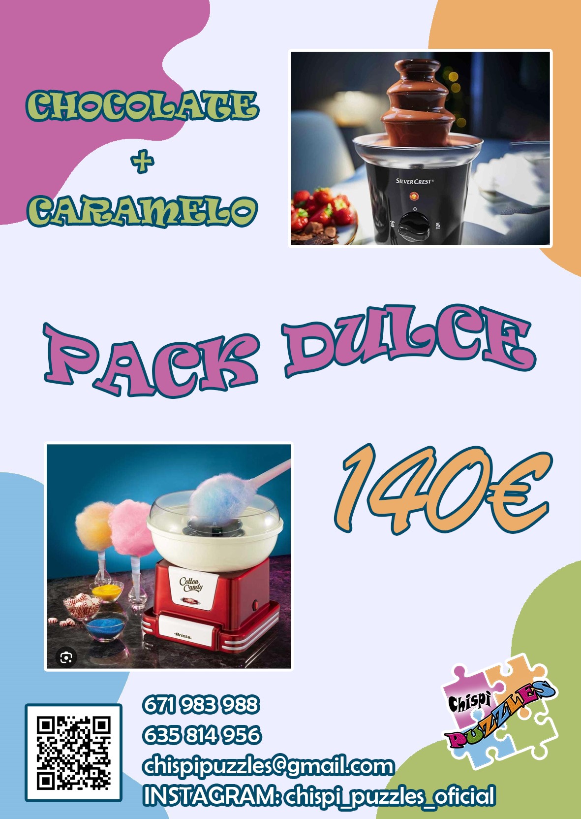 Atrévete con lo más dulce, este pack lleno de azúcar!!